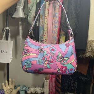 Sugar Thrillz psychedelic mini shoulder bag